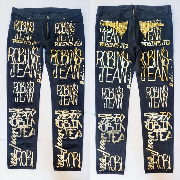 Robin's Jean / ロビンズジーン スワロフスキー スタッズデニム